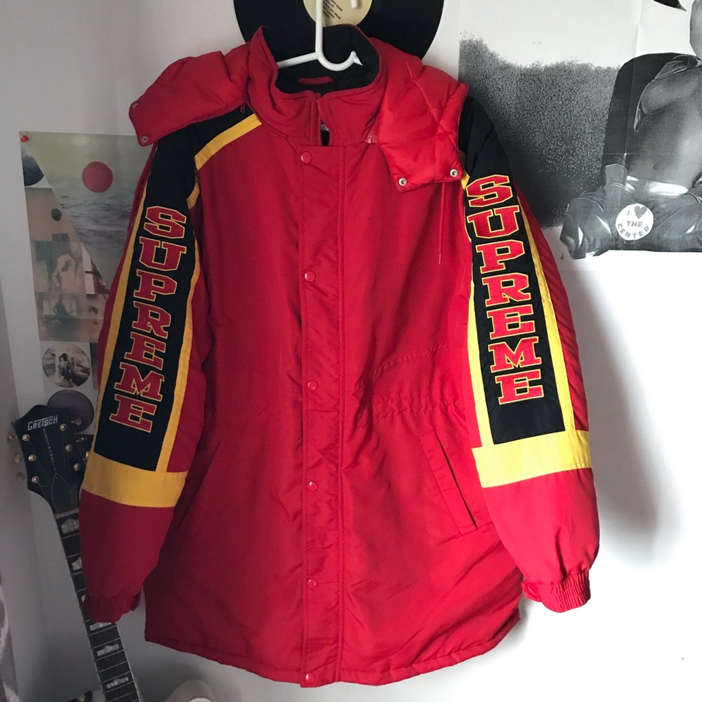 Supreme Sideline Logo Parka - Picture 1 of 3